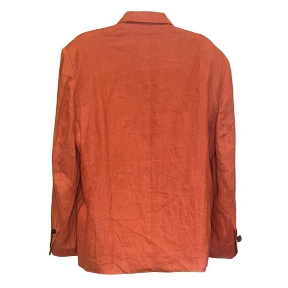 Farm Rio 100% Linen Blazer NWOT Size Medium - Picture 5 of 9